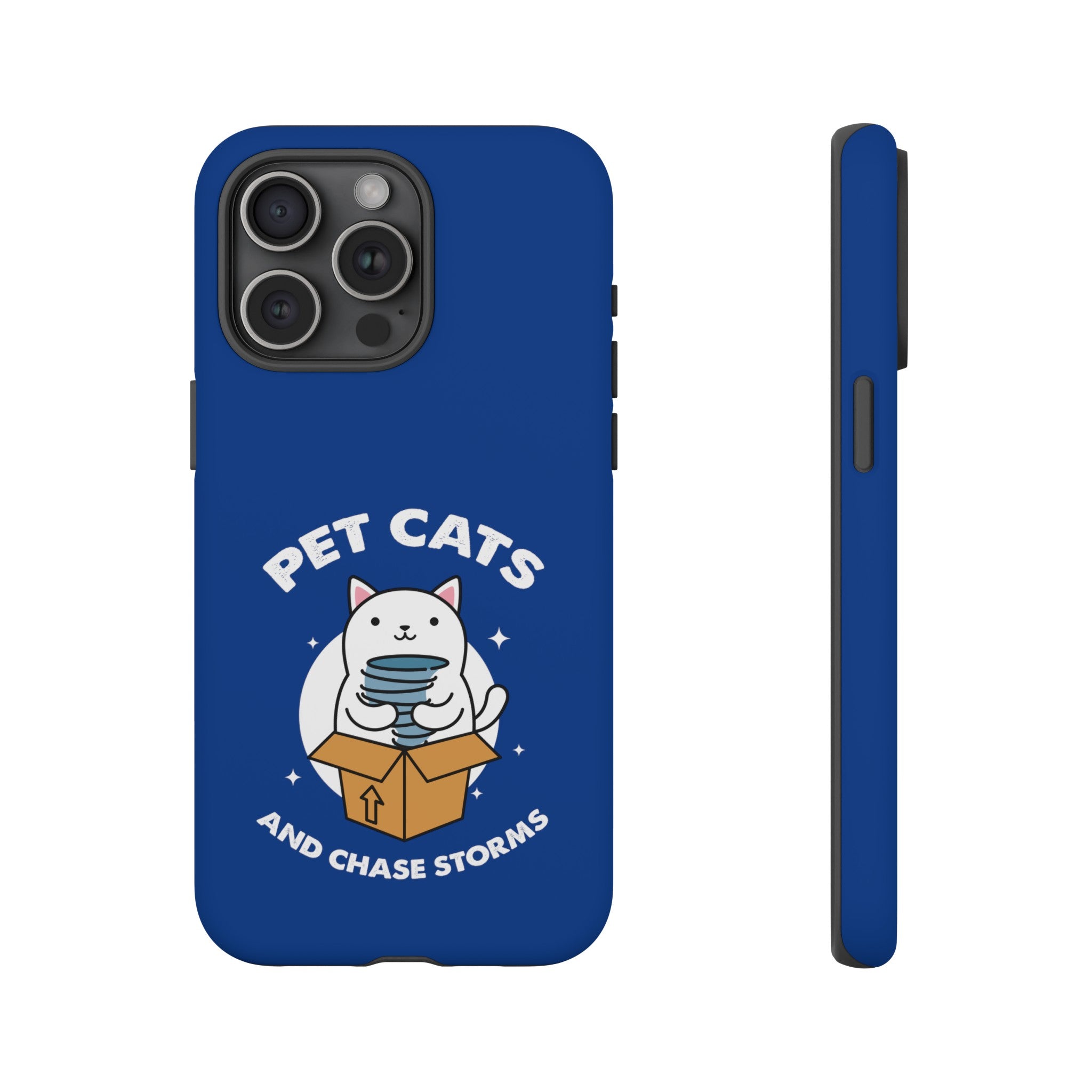 Pet Cats and Chase Storms Tough Phone Case 