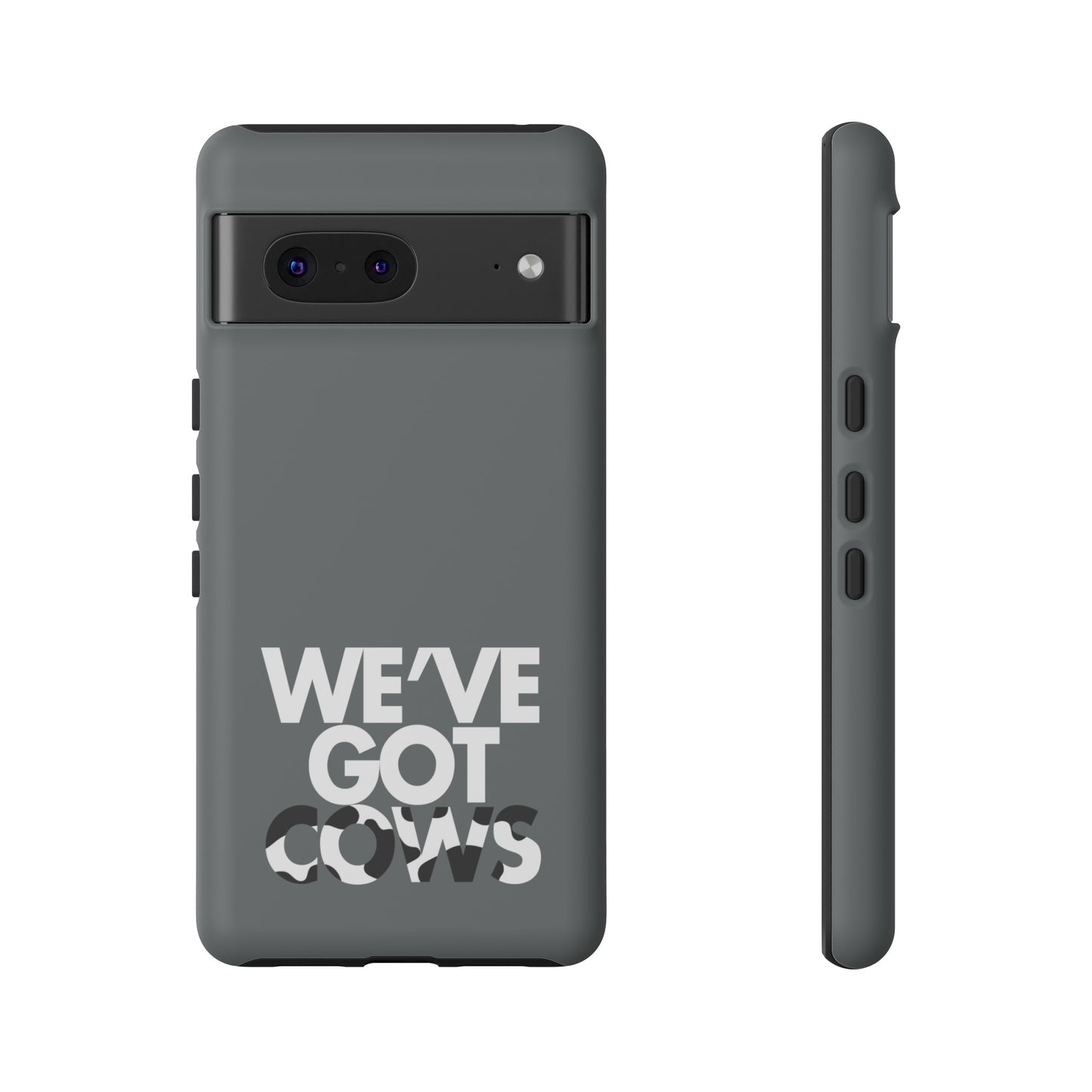 Tenemos funda de teléfono resistente de vacas