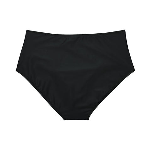 High-Waist Radar Bikini Bottom (AOP)