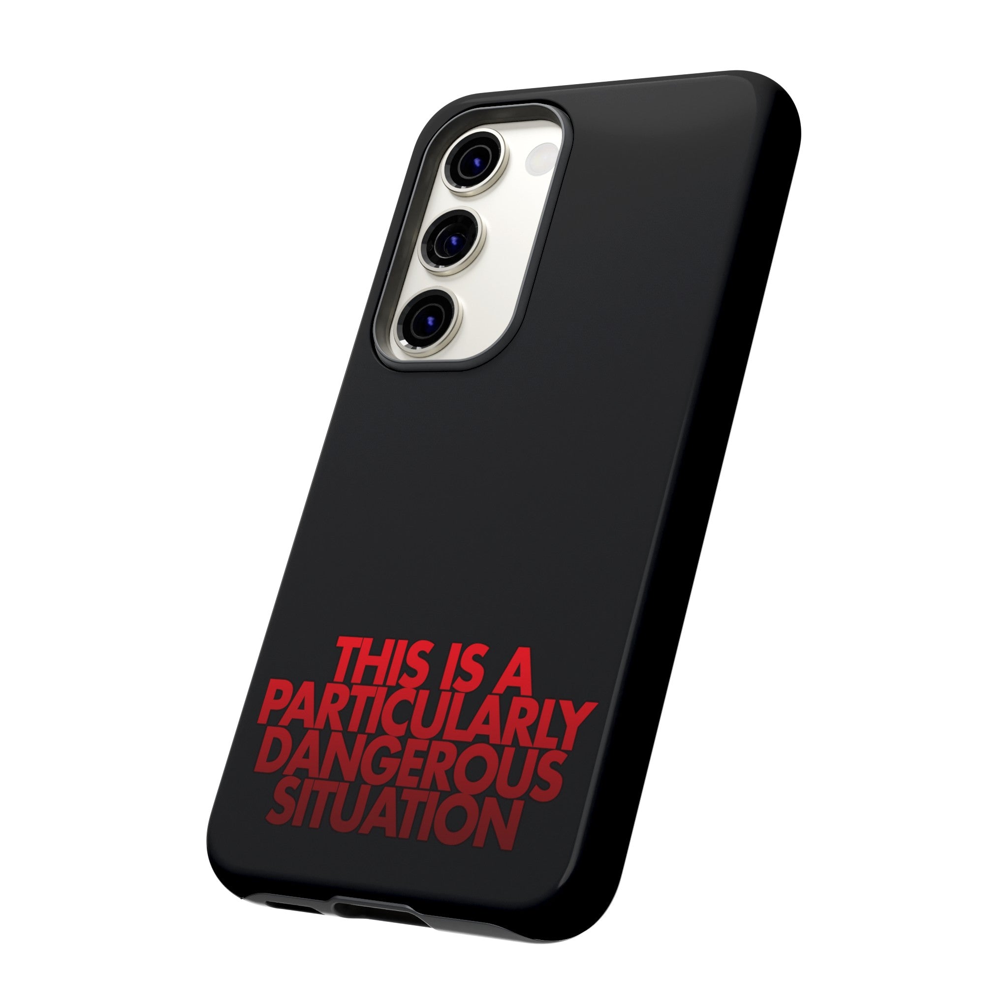 Esta es una funda resistente para teléfono PDS. 