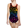 Wx Icon (Black/Rainbow) One-Piece Swimsuit