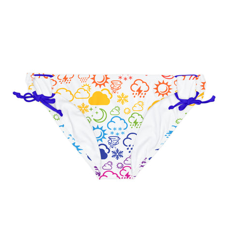 Rainbow Weather Icon Bikini Bottom (AOP)