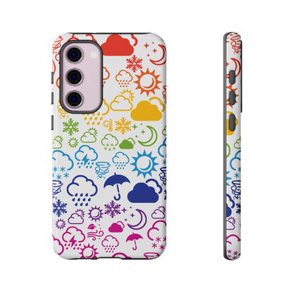 Funda rígida para teléfono Wx Icon (Rainbow)