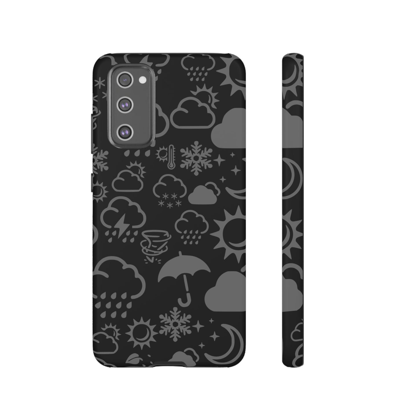 Wx Icon (noir/gris) coque de téléphone robuste