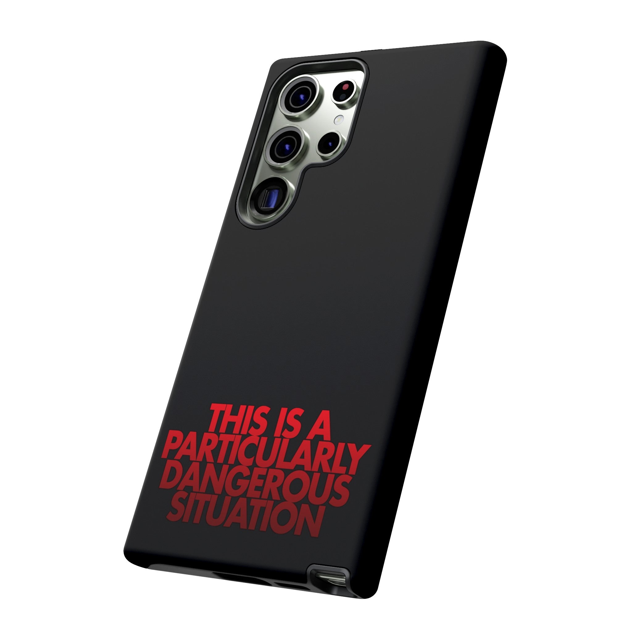 Esta es una funda resistente para teléfono PDS. 