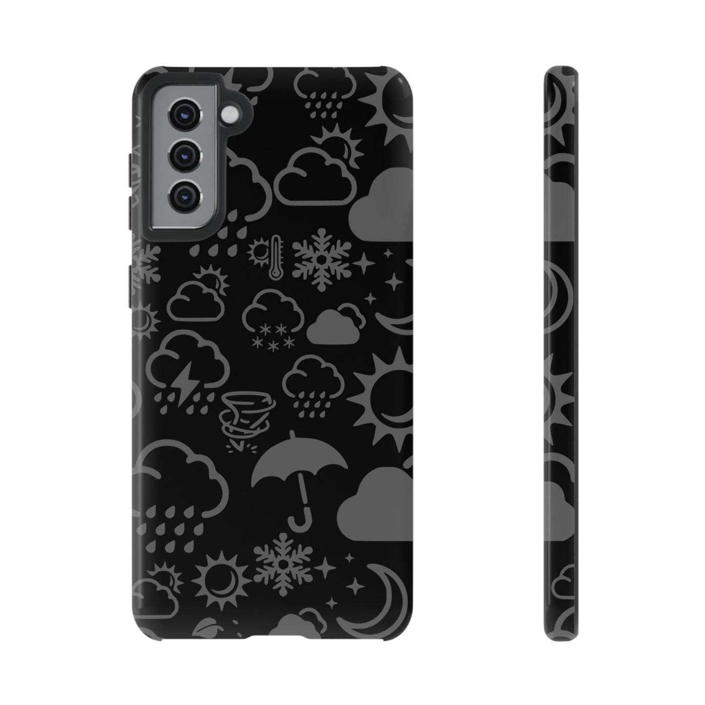 Wx Icon (noir/gris) coque de téléphone robuste