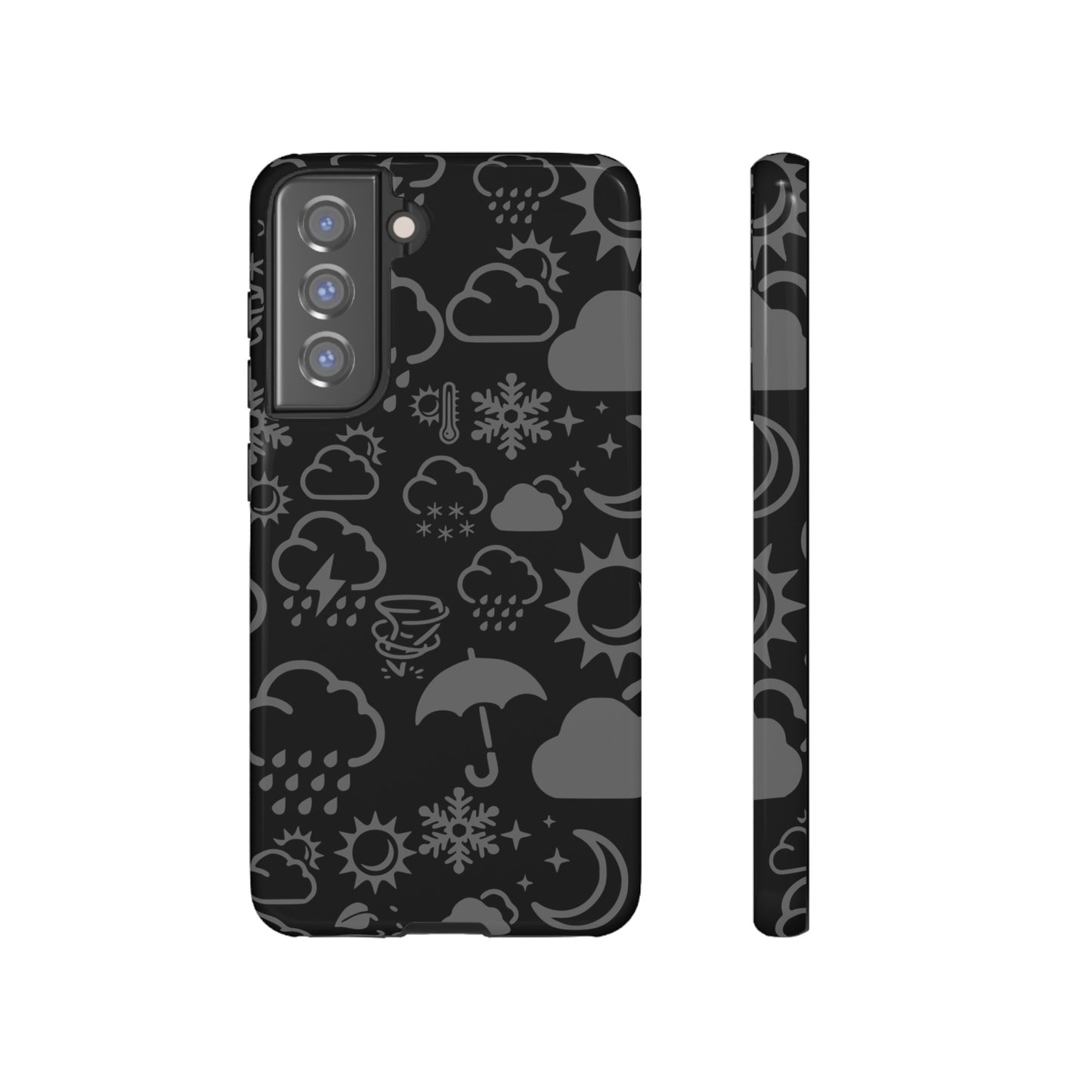 Wx Icon (noir/gris) coque de téléphone robuste