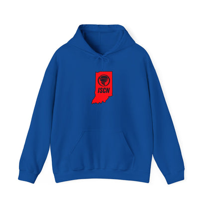 Indiana Storm Chasing Network Hoodie - Red