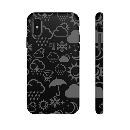 Wx Icon (noir/gris) coque de téléphone robuste