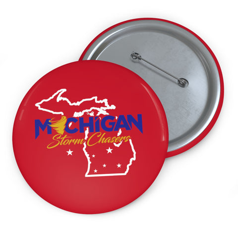Michigan Storm Chasers Pin Buttons