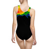Radar Print One-Piece Swimsuit
