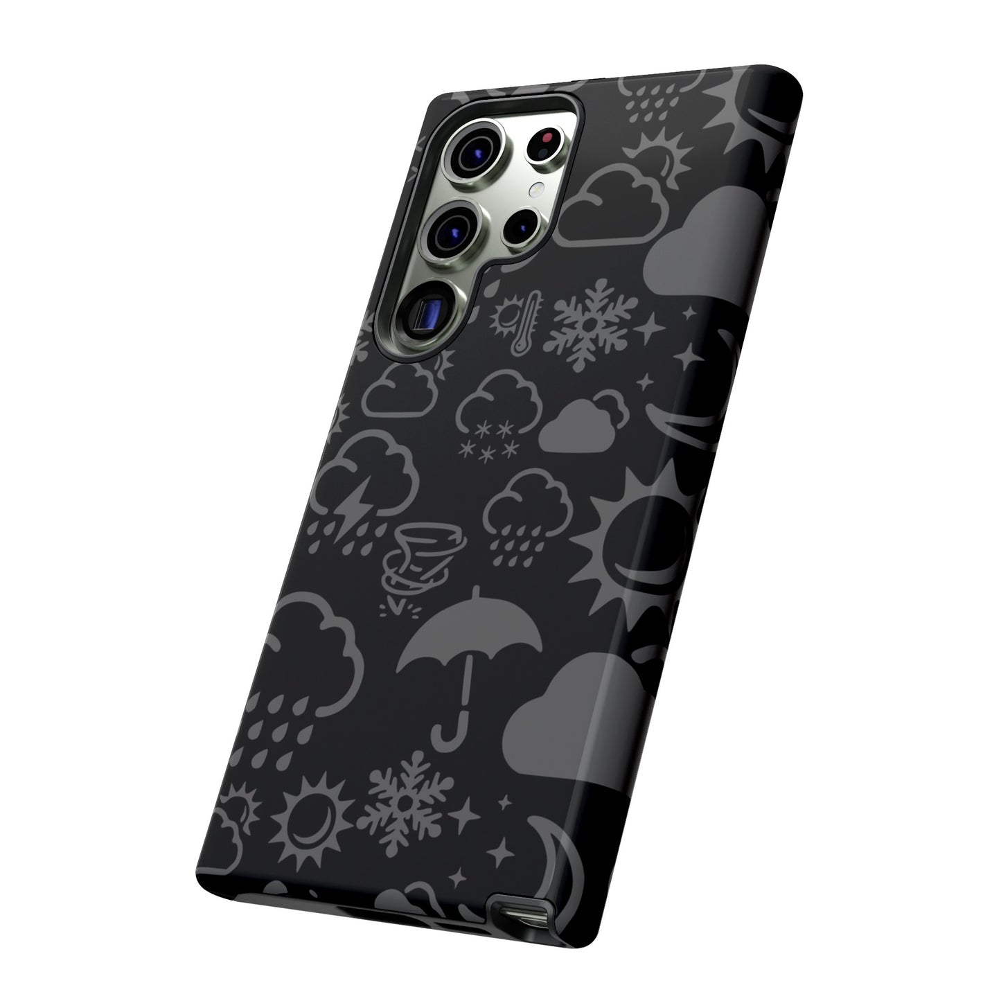 Wx Icon (noir/gris) coque de téléphone robuste