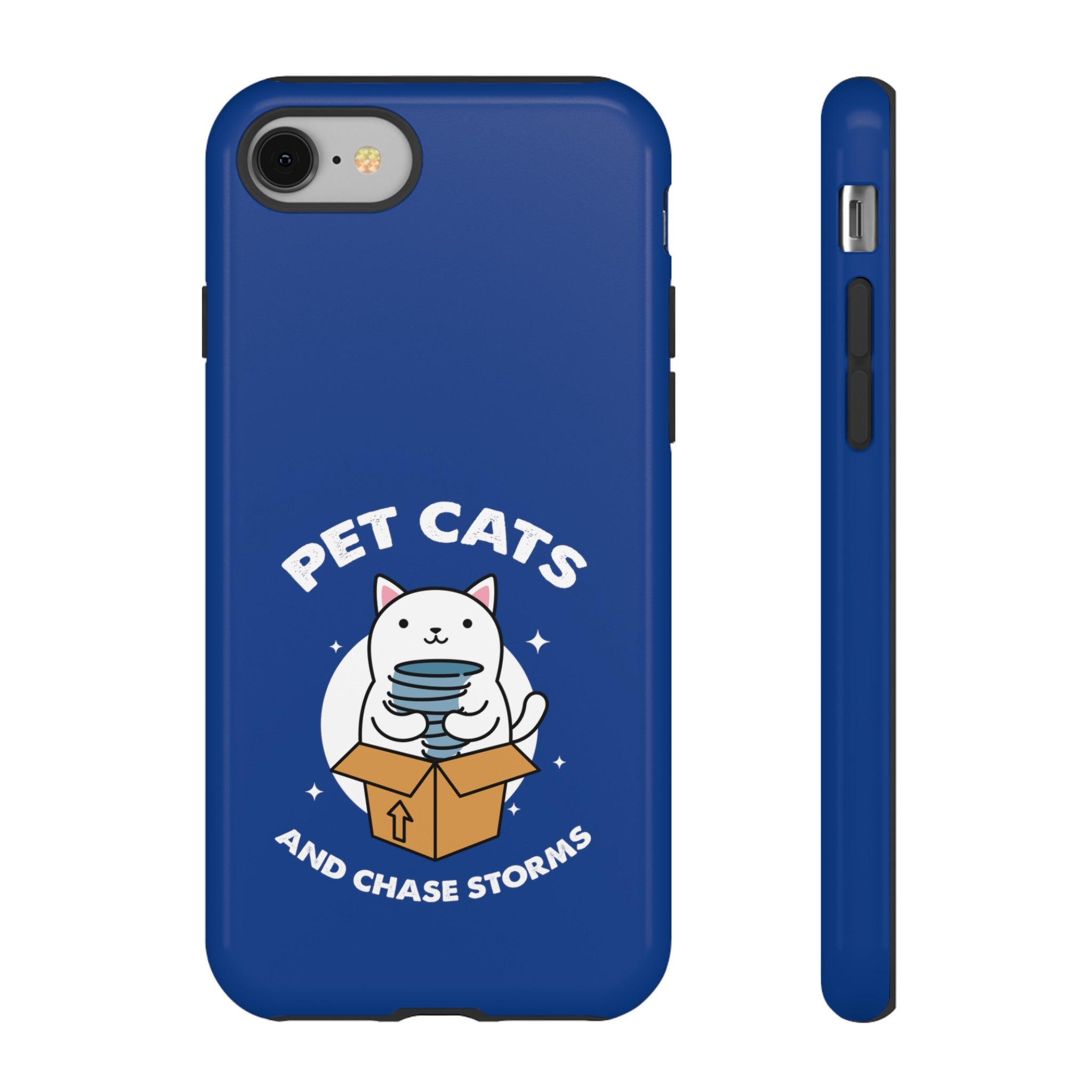 Pet Cats and Chase Storms Tough Phone Case 