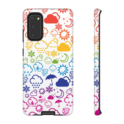 Funda rígida para teléfono Wx Icon (Rainbow)