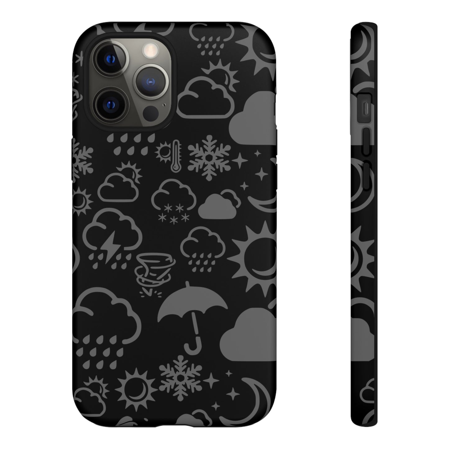 Wx Icon (noir/gris) coque de téléphone robuste