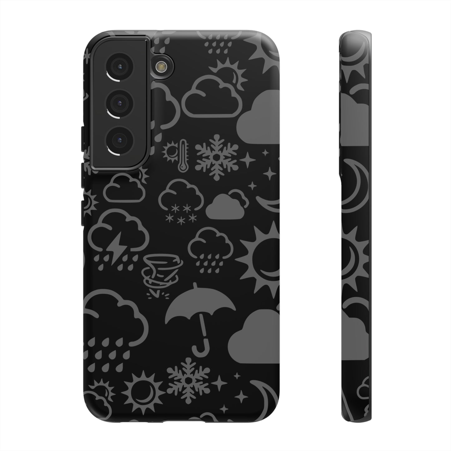 Wx Icon (noir/gris) coque de téléphone robuste