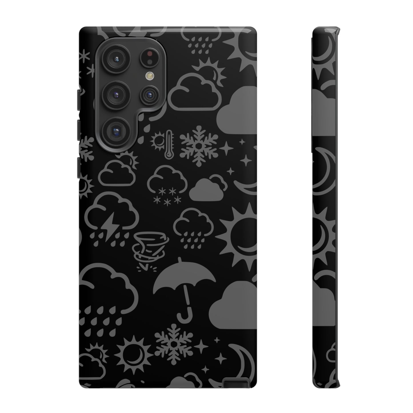 Wx Icon (noir/gris) coque de téléphone robuste