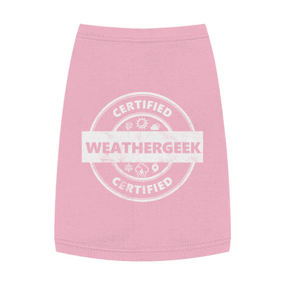 Certified Weathergeek Pet Shirt