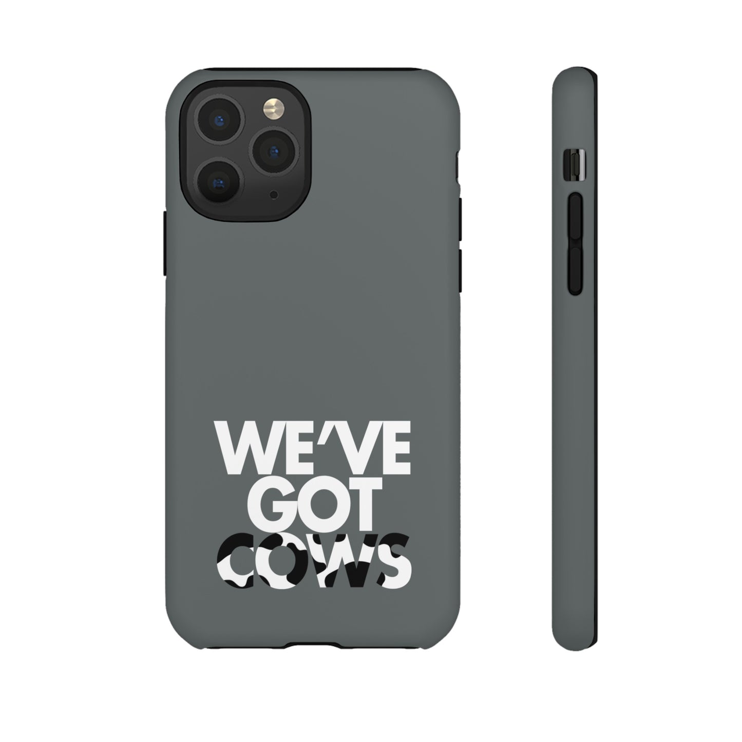 Tenemos funda de teléfono resistente de vacas