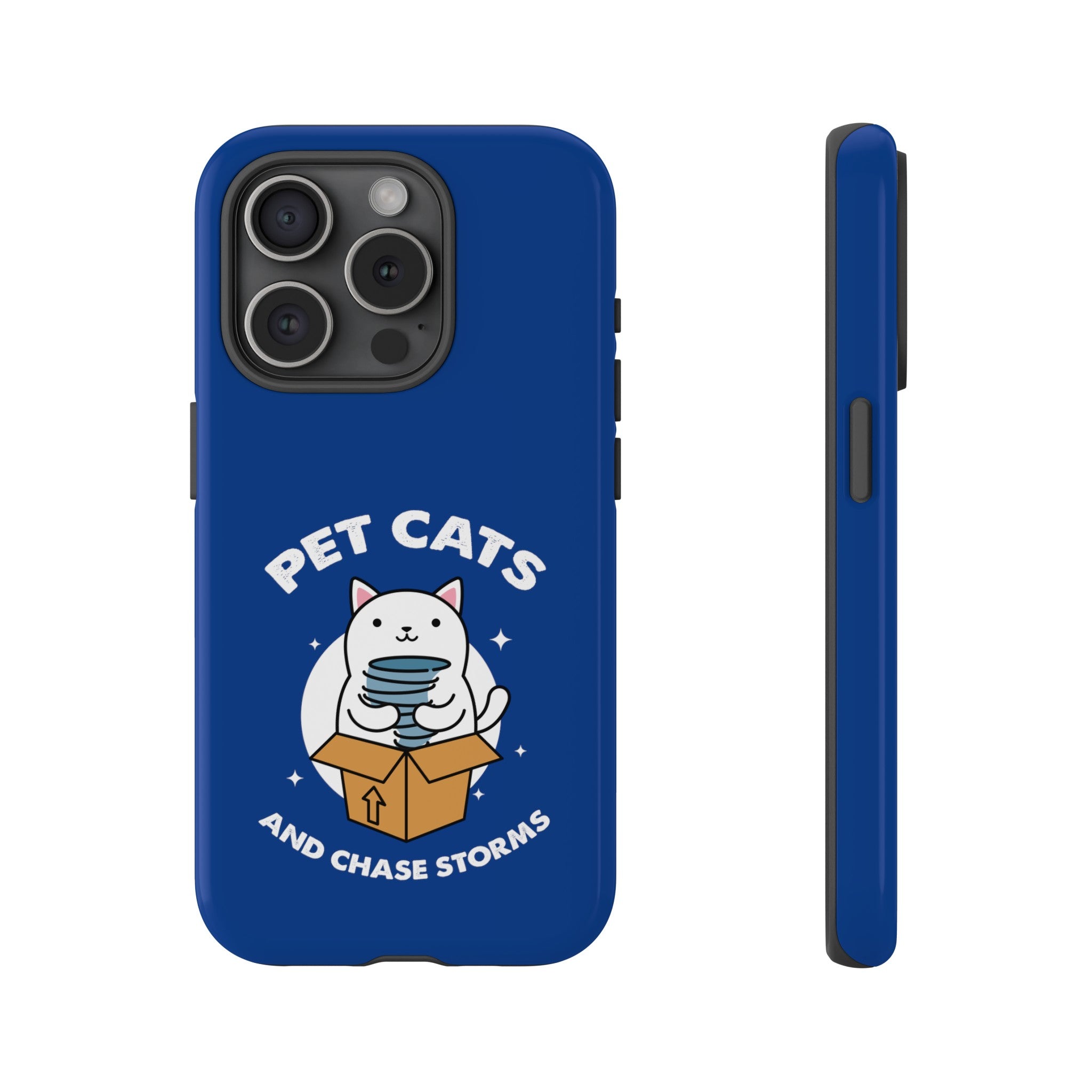 Pet Cats and Chase Storms Tough Phone Case 