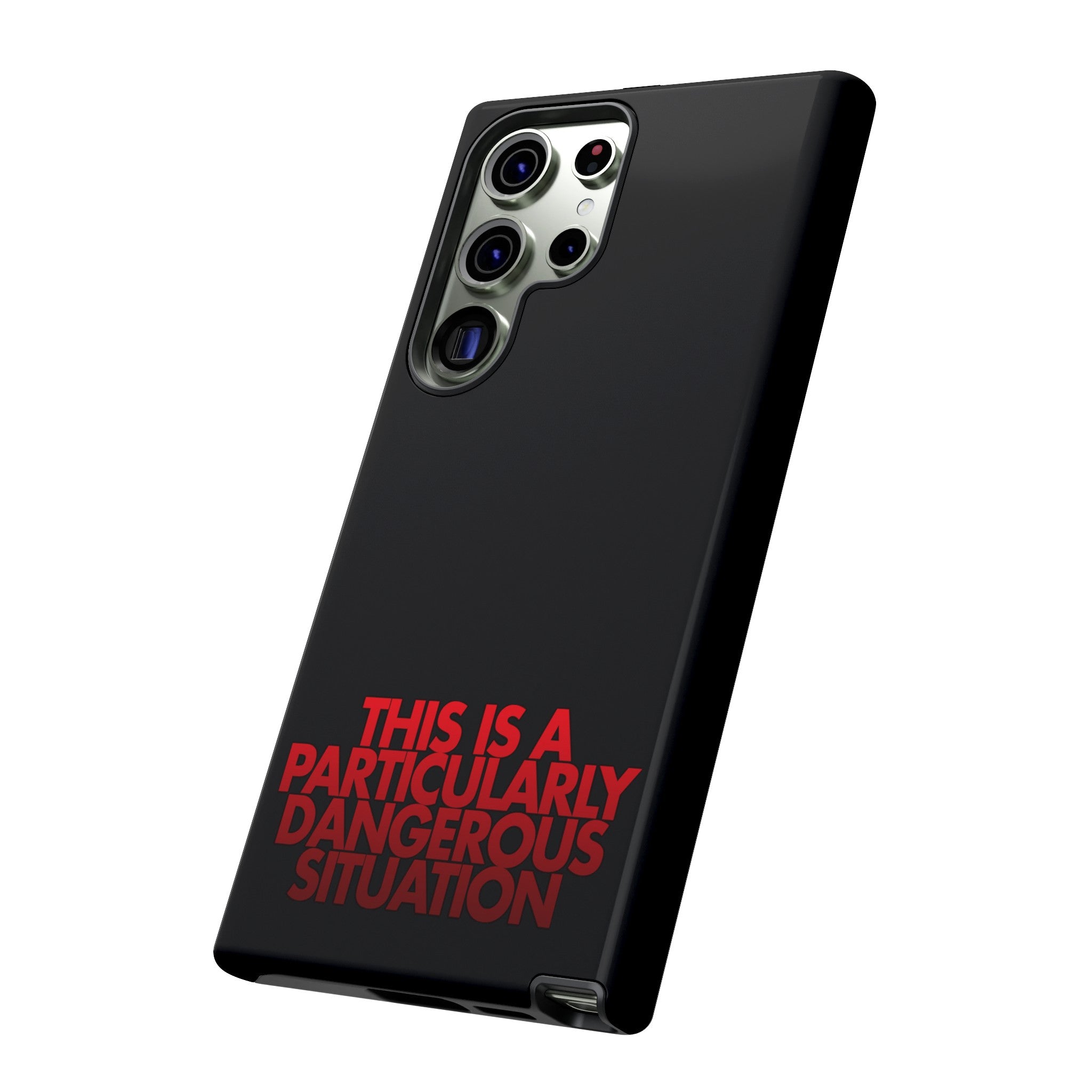 Esta es una funda resistente para teléfono PDS. 