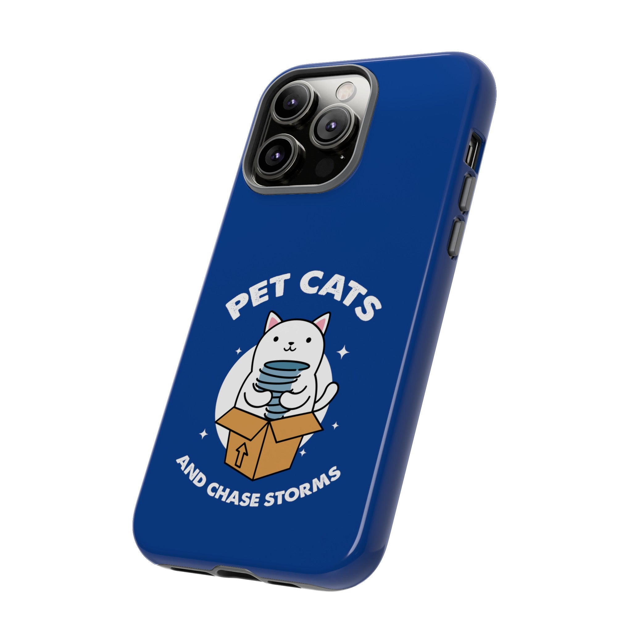 Pet Cats and Chase Storms Tough Phone Case 