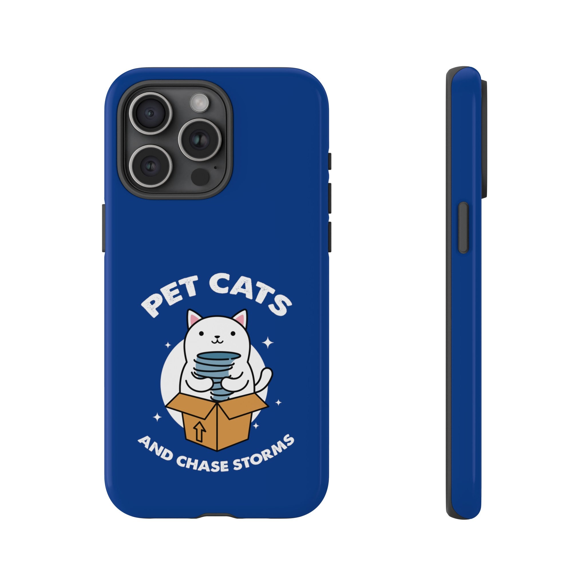 Pet Cats and Chase Storms Tough Phone Case 