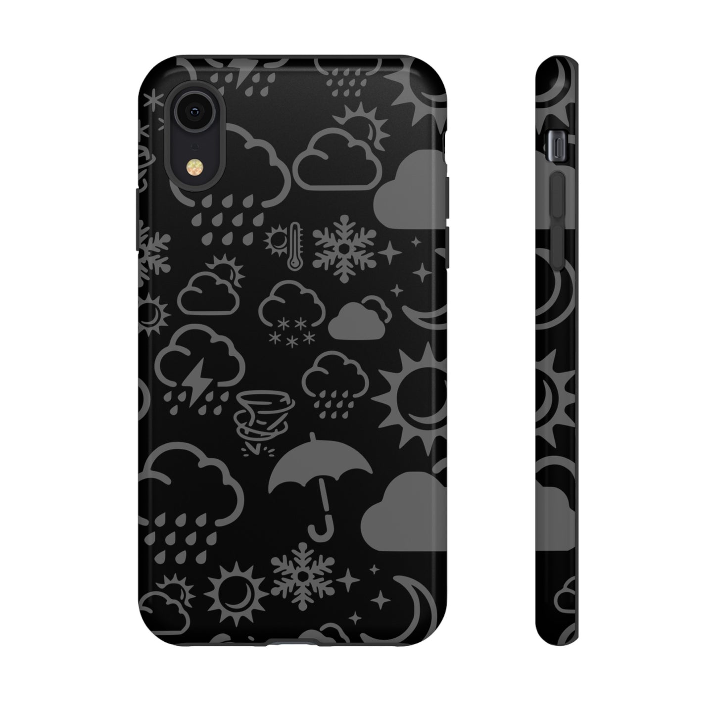 Wx Icon (noir/gris) coque de téléphone robuste