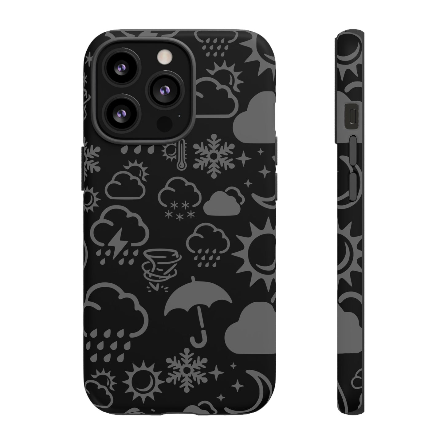 Wx Icon (noir/gris) coque de téléphone robuste