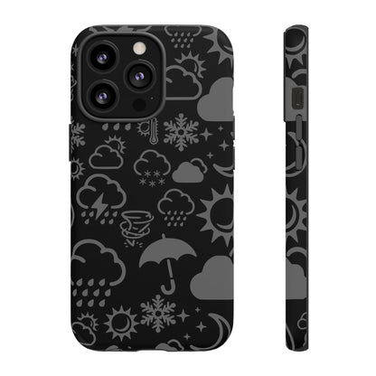 Wx Icon (noir/gris) coque de téléphone robuste