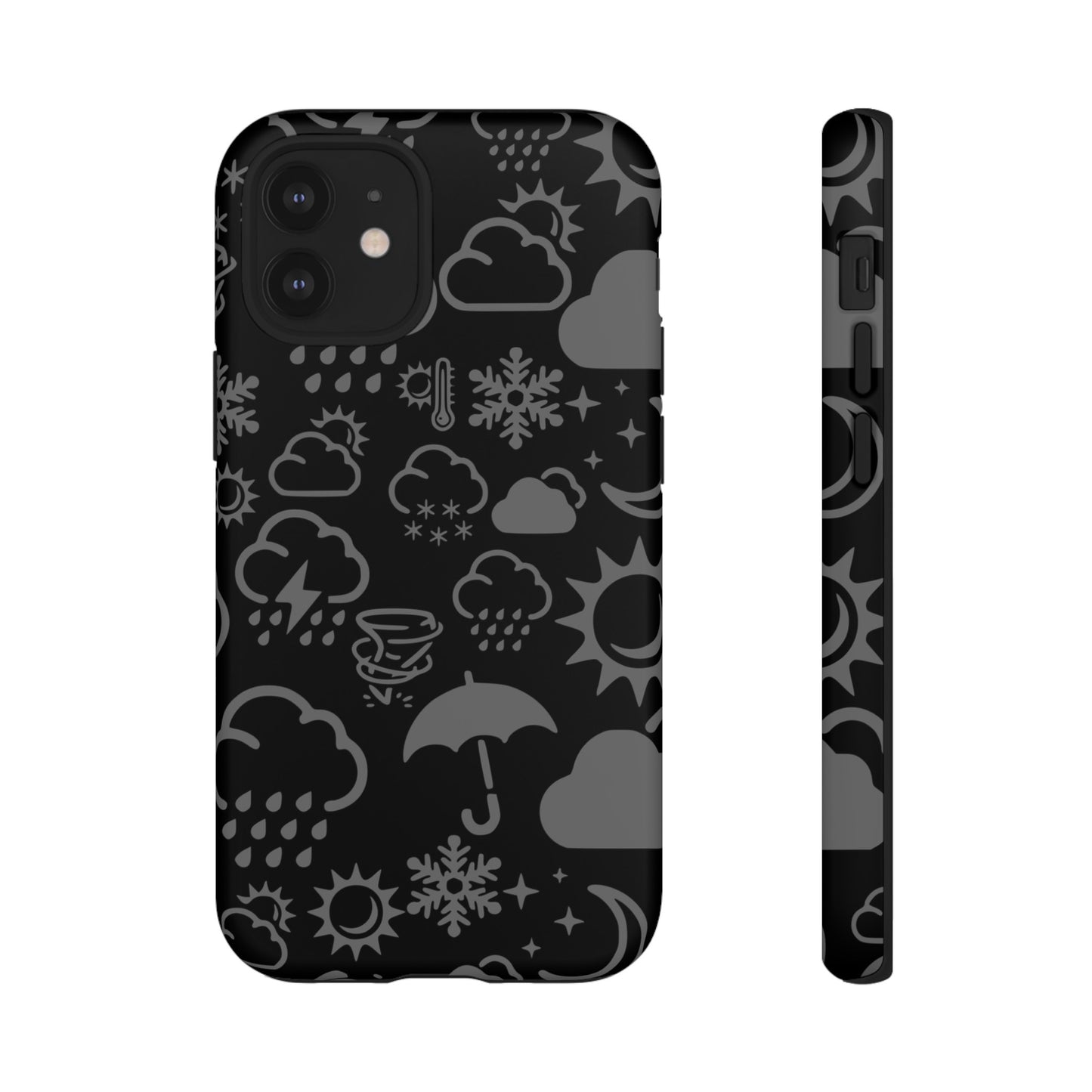 Wx Icon (noir/gris) coque de téléphone robuste