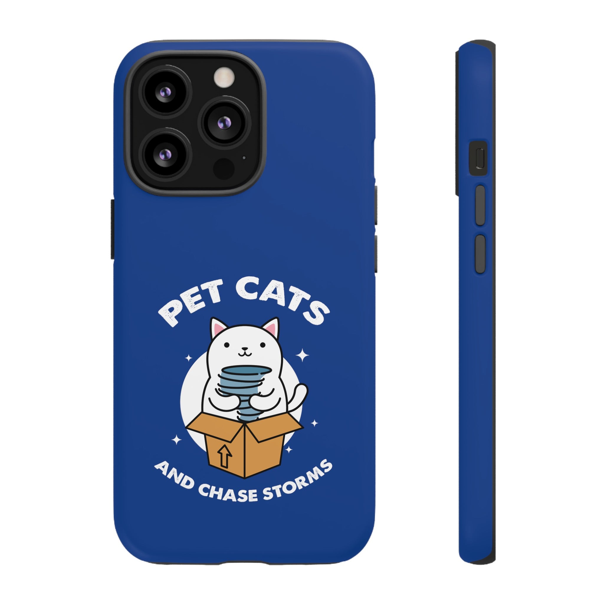 Pet Cats and Chase Storms Tough Phone Case 