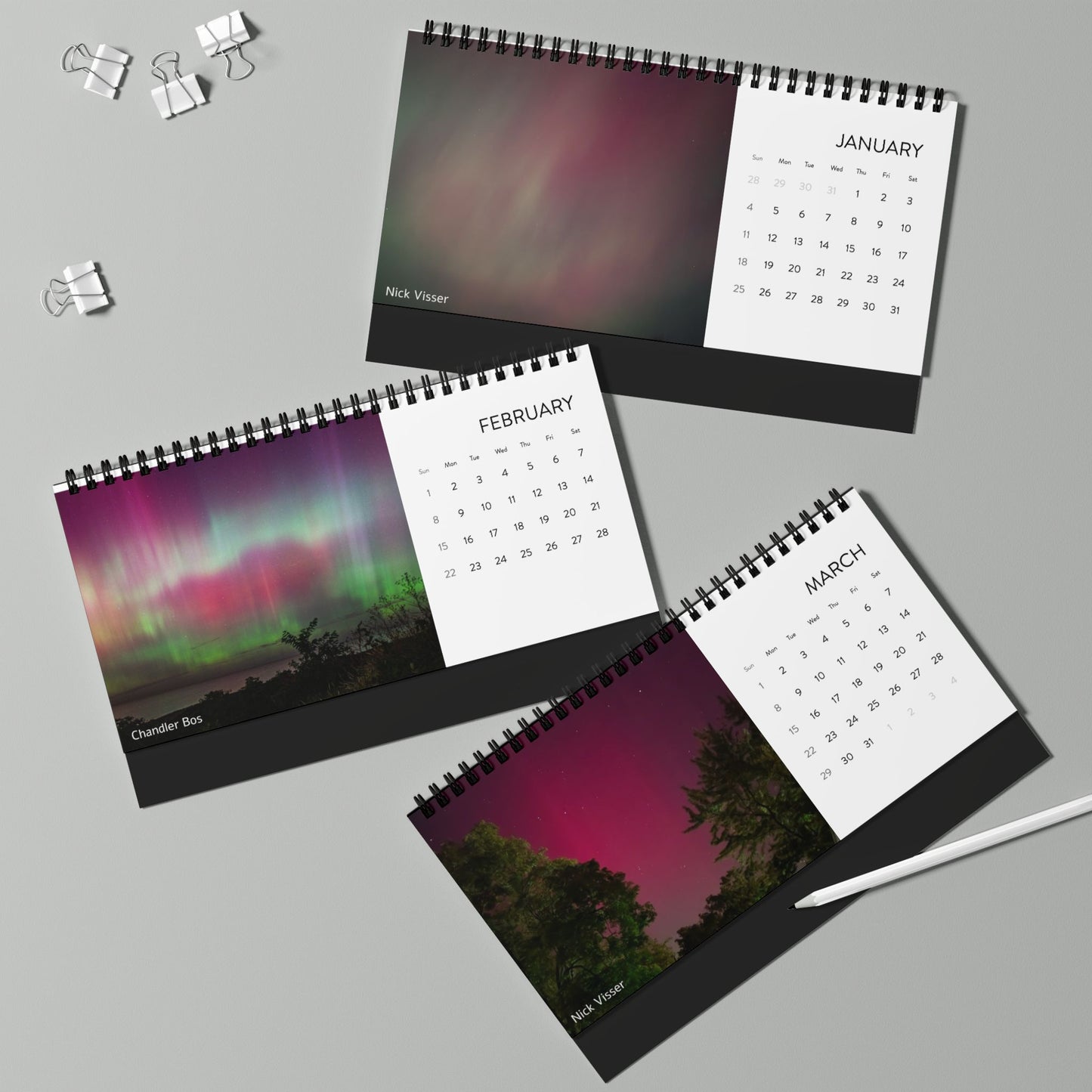 Desktop Calendar (2026)