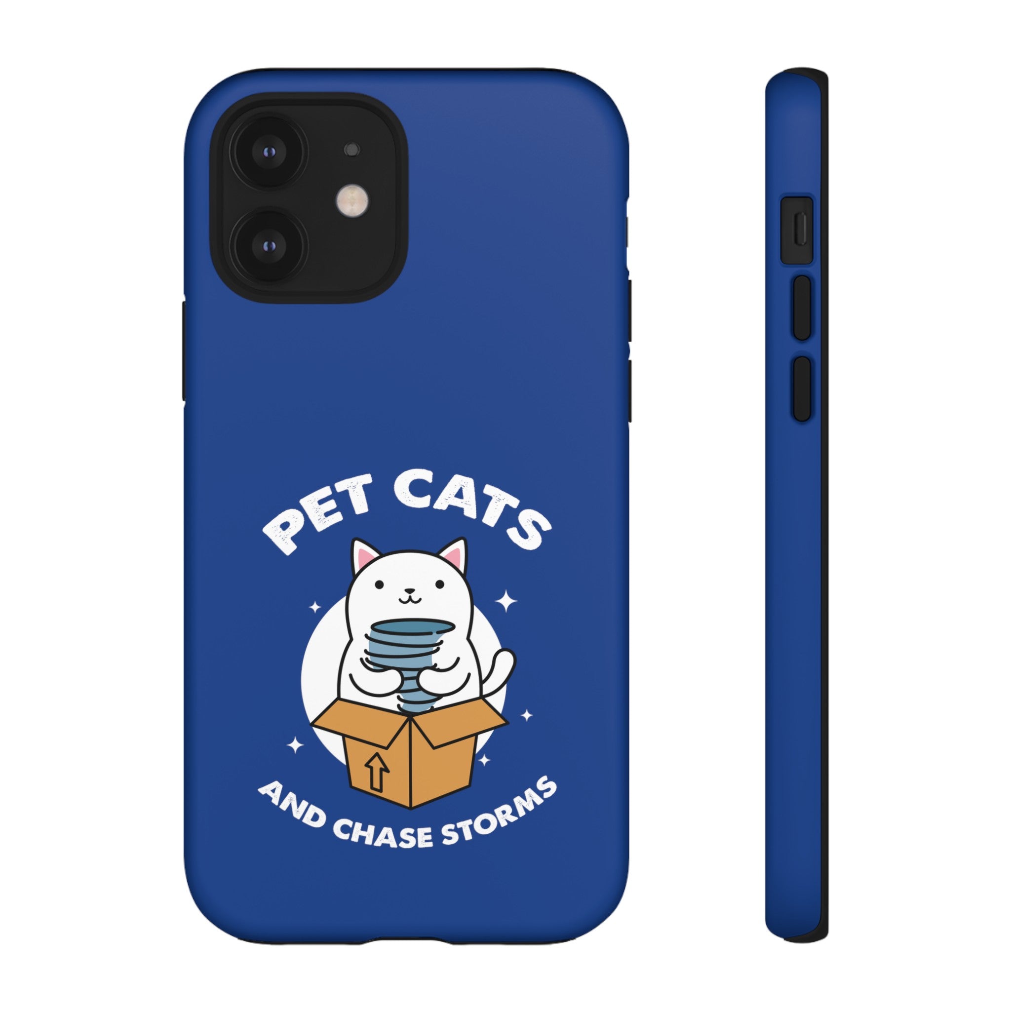 Pet Cats and Chase Storms Tough Phone Case 