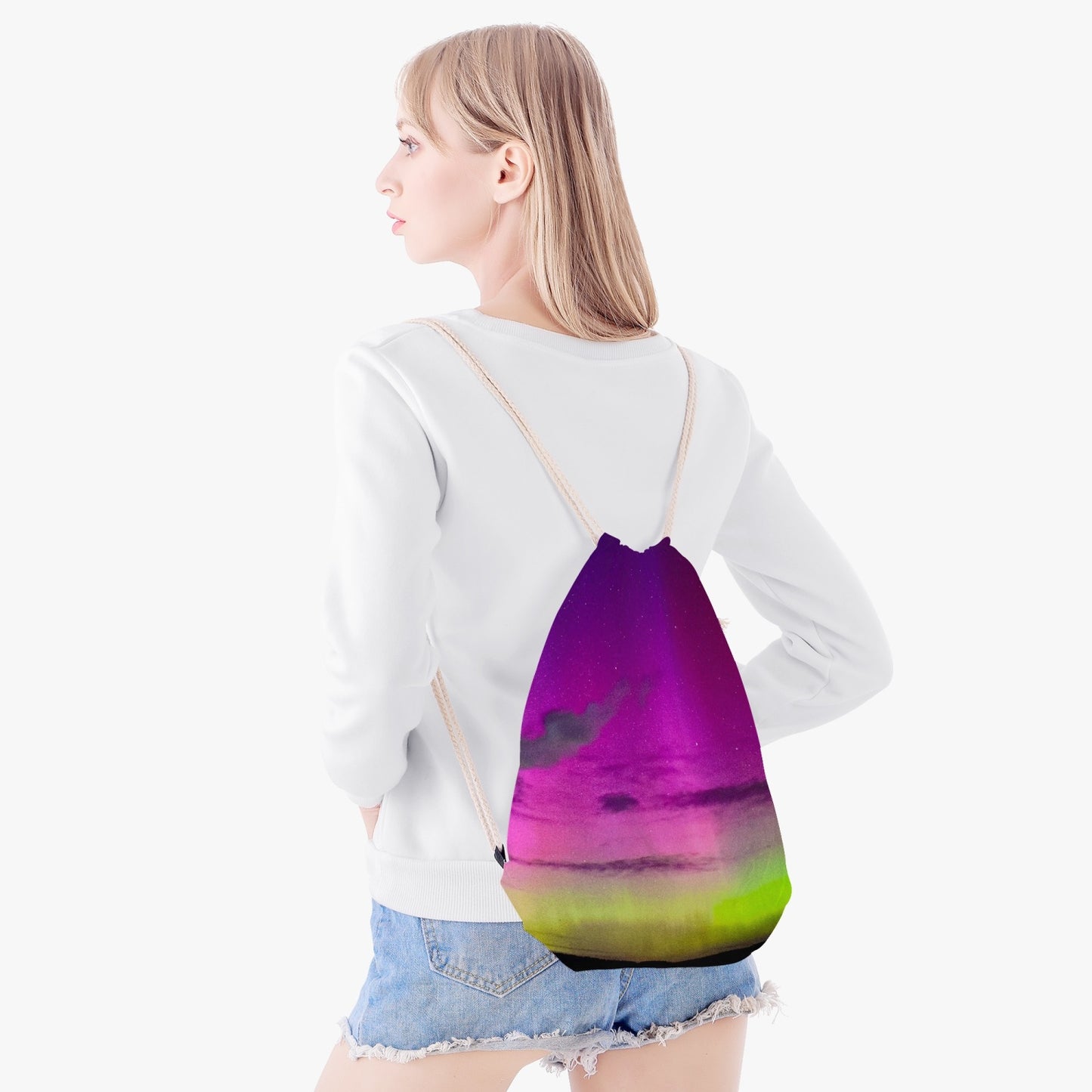 Aurora FB Drawstring Bag