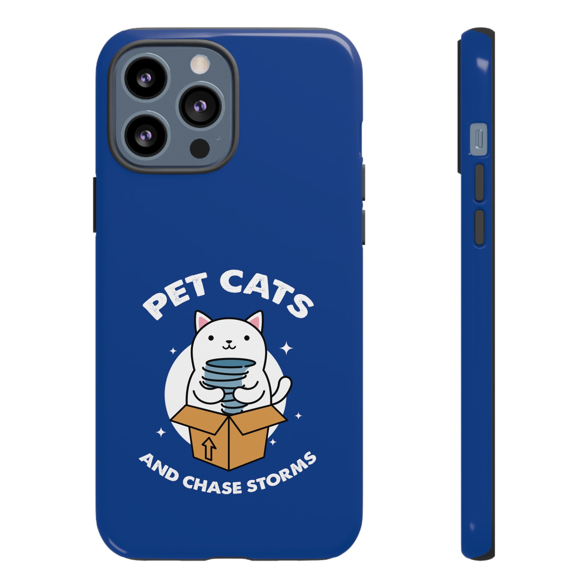 Pet Cats and Chase Storms Tough Phone Case 