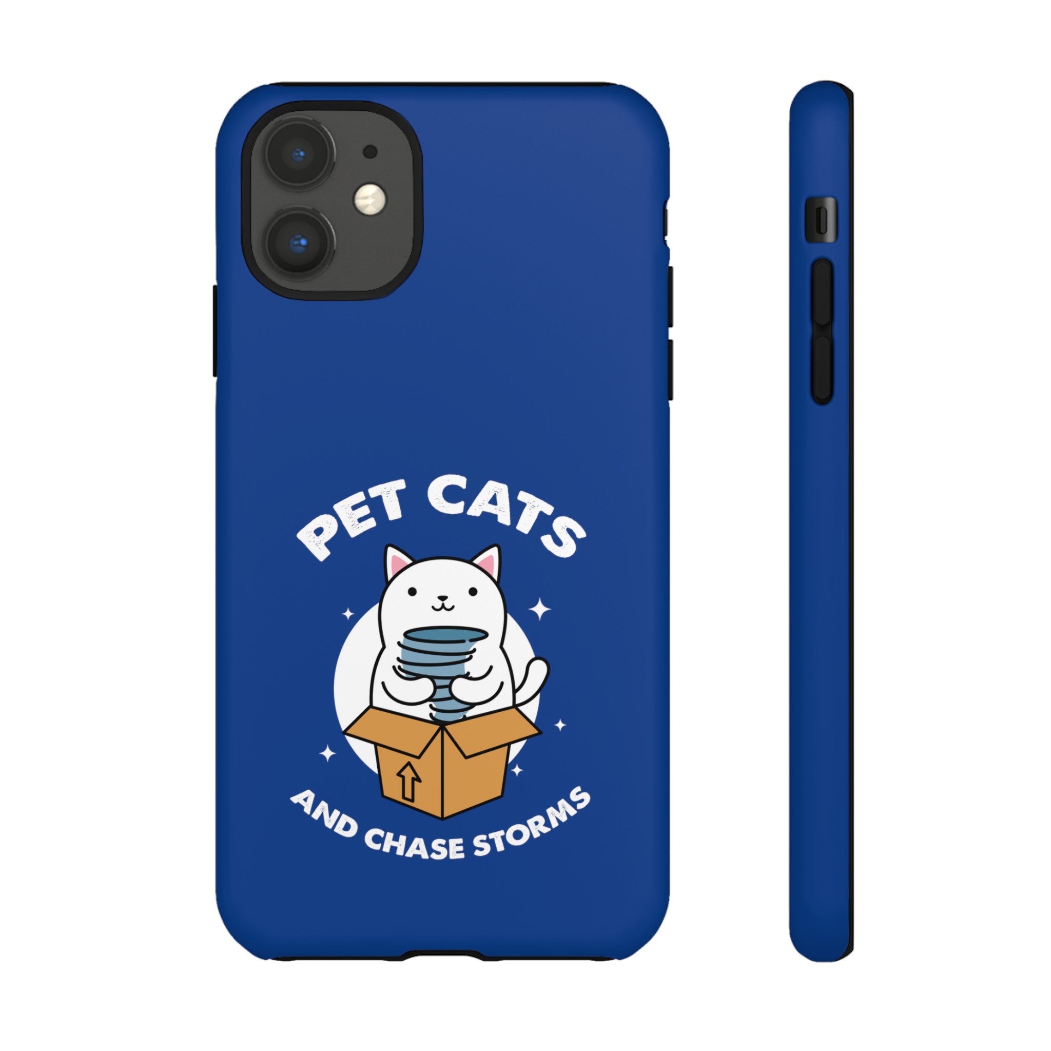 Pet Cats and Chase Storms Tough Phone Case 