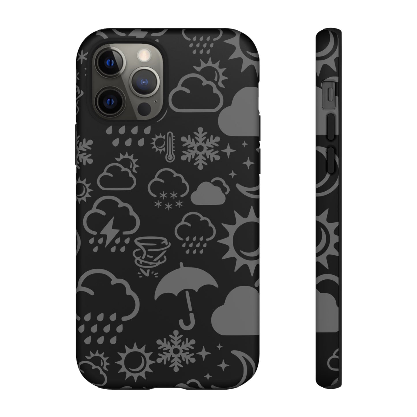 Wx Icon (noir/gris) coque de téléphone robuste