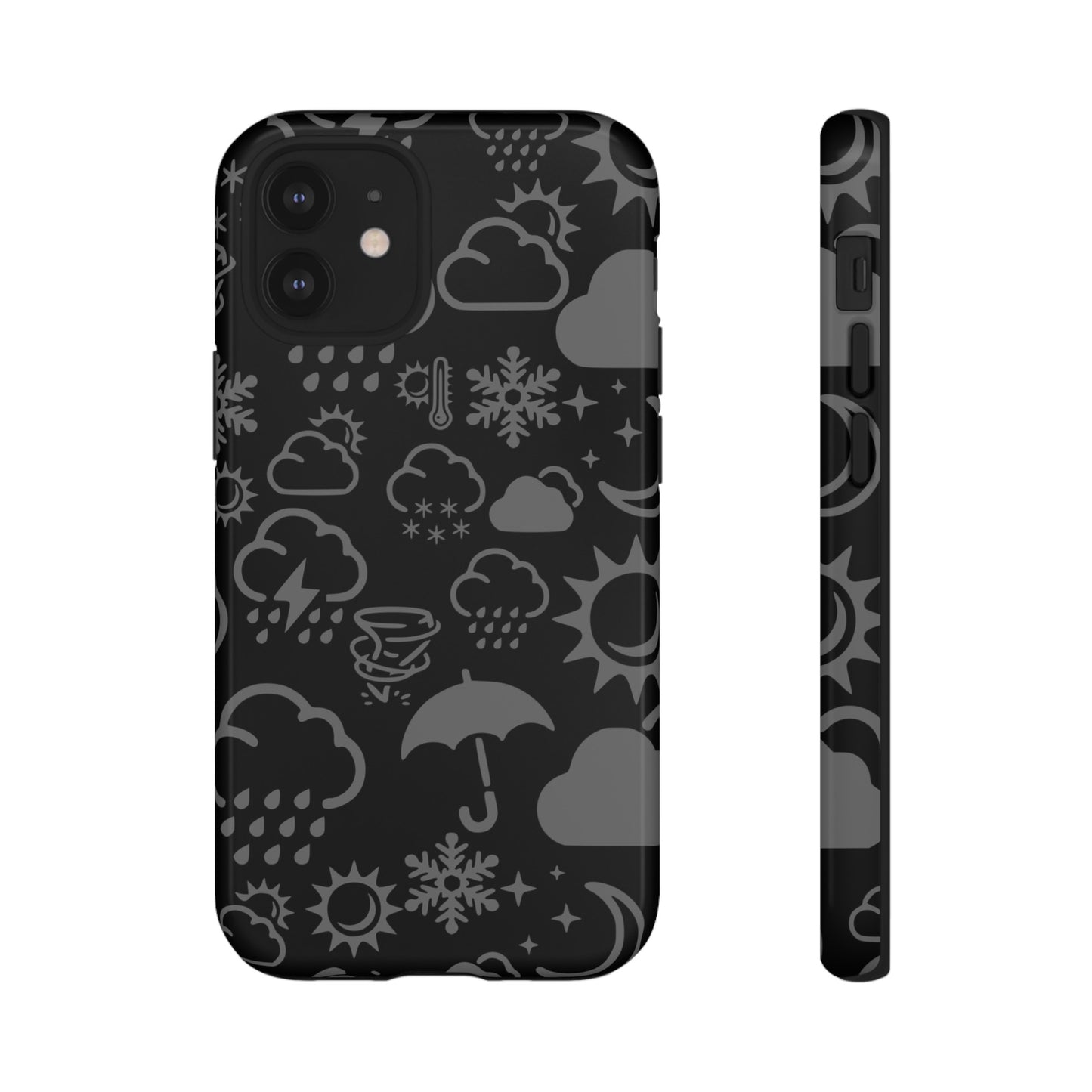 Wx Icon (noir/gris) coque de téléphone robuste