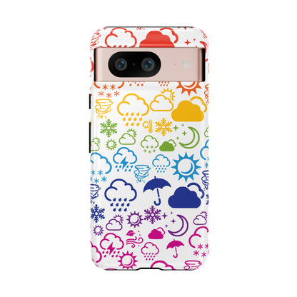 Funda rígida para teléfono Wx Icon (Rainbow)