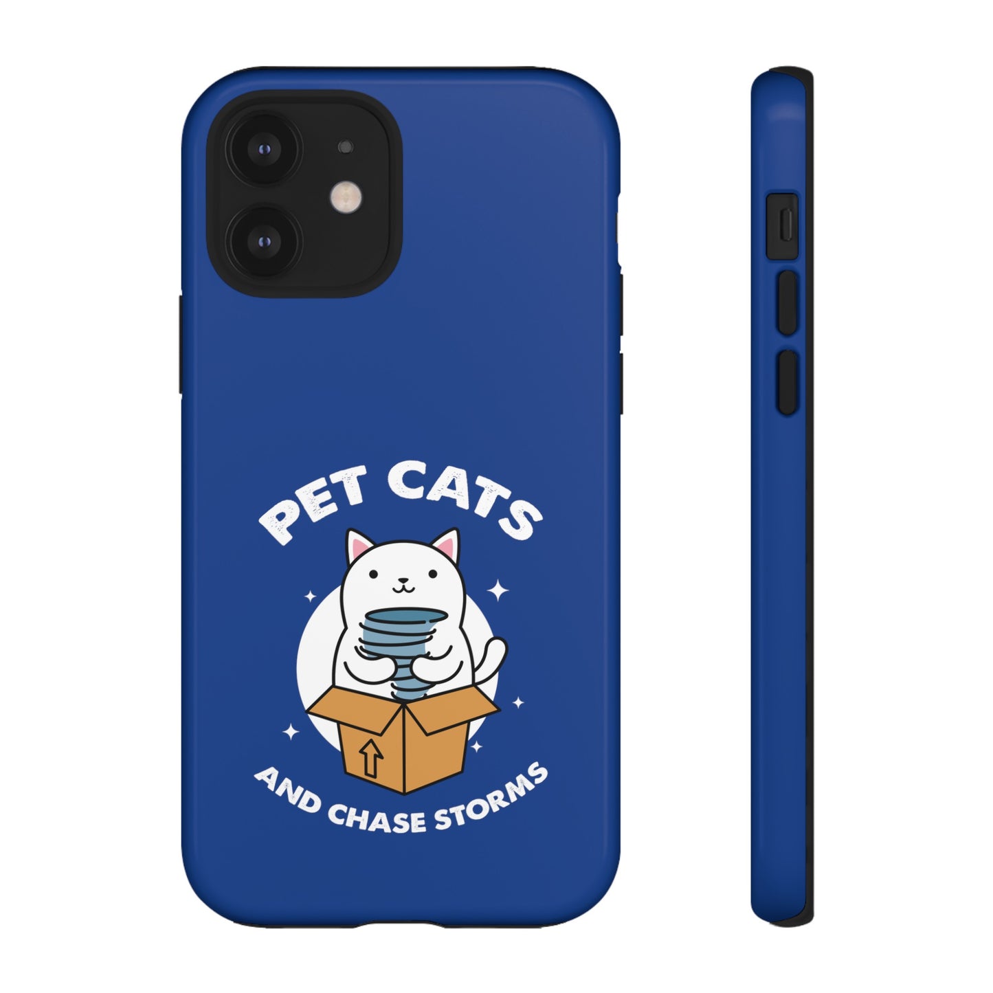 Pet Cats and Chase Storms Tough Phone Case