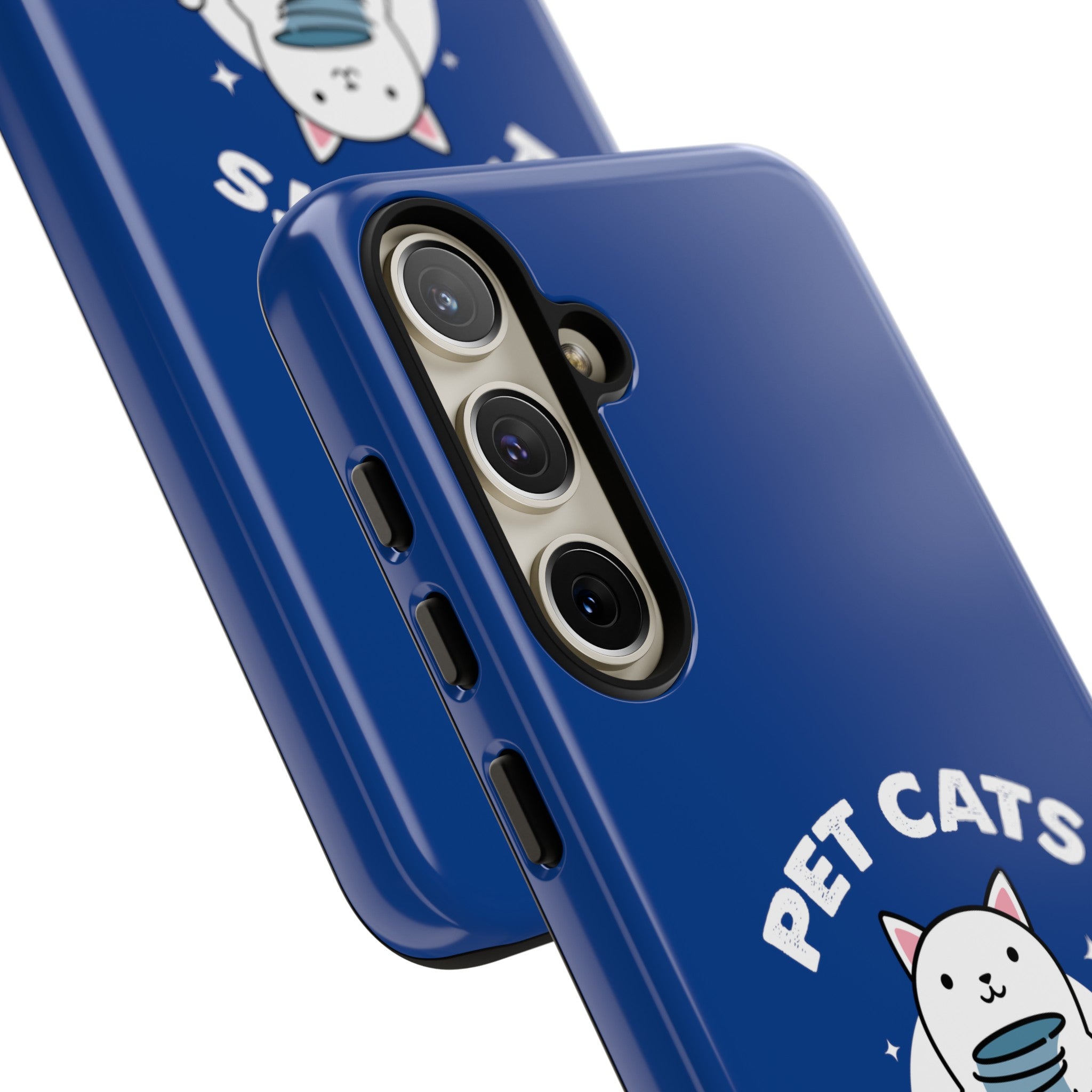 Pet Cats and Chase Storms Tough Phone Case 