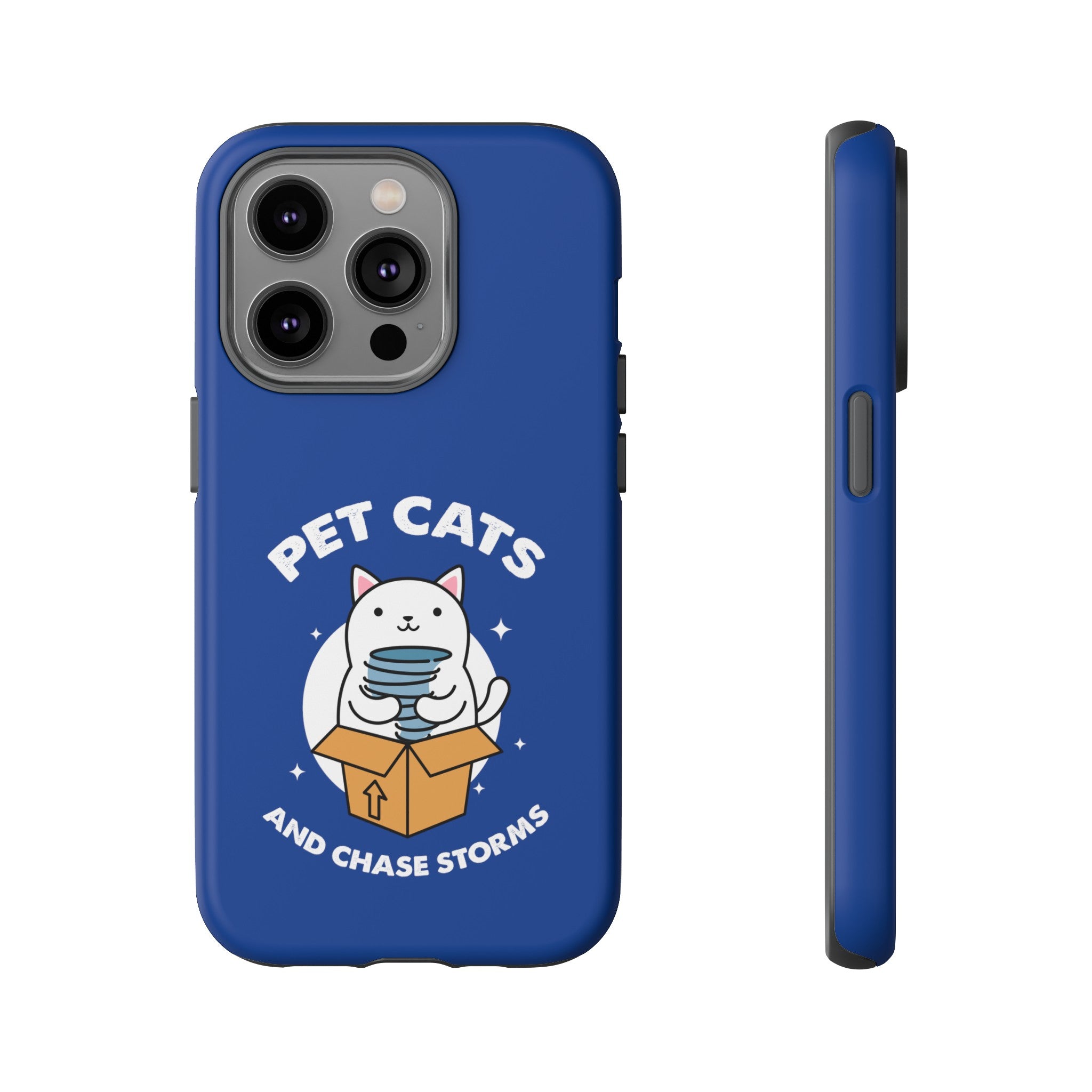 Pet Cats and Chase Storms Tough Phone Case 