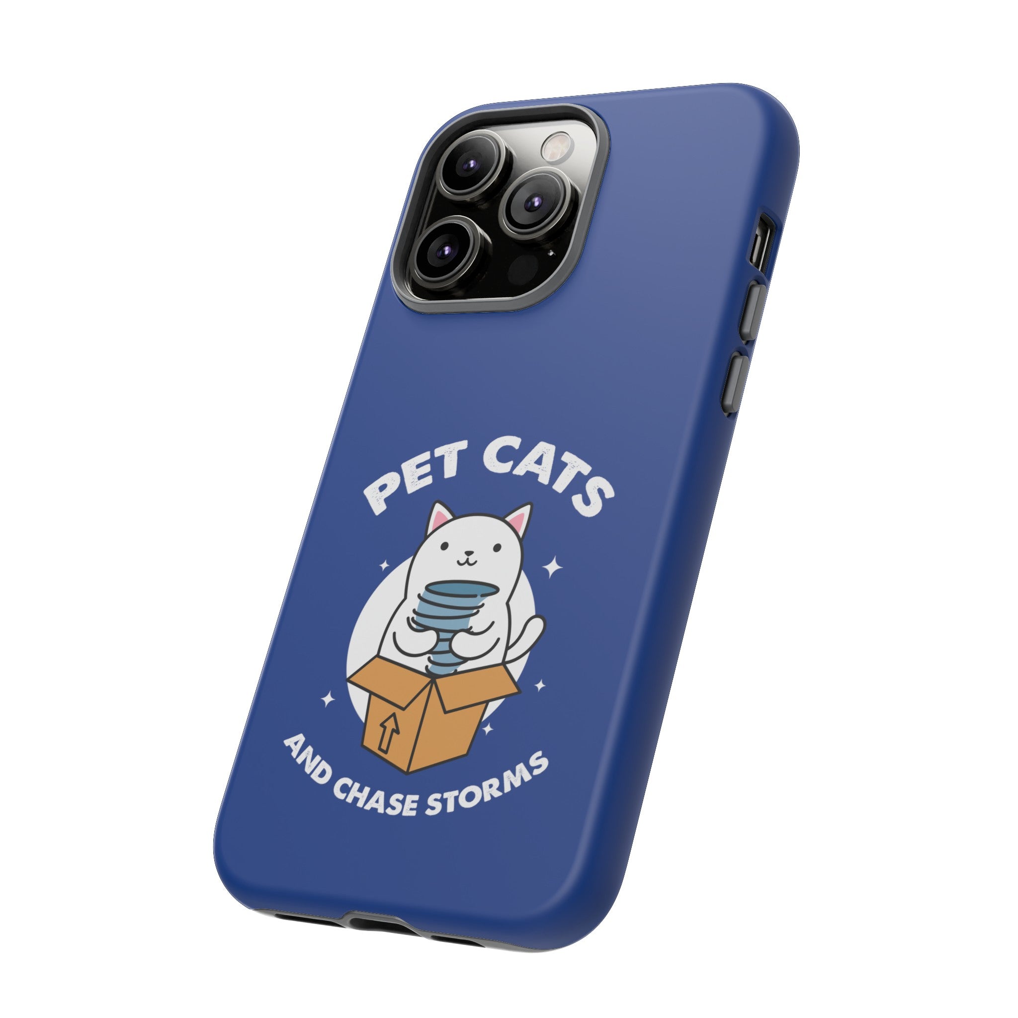 Pet Cats and Chase Storms Tough Phone Case 