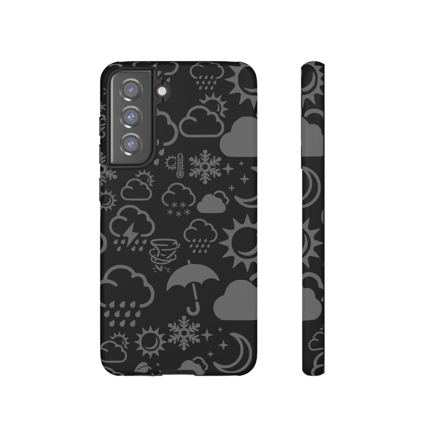 Wx Icon (noir/gris) coque de téléphone robuste