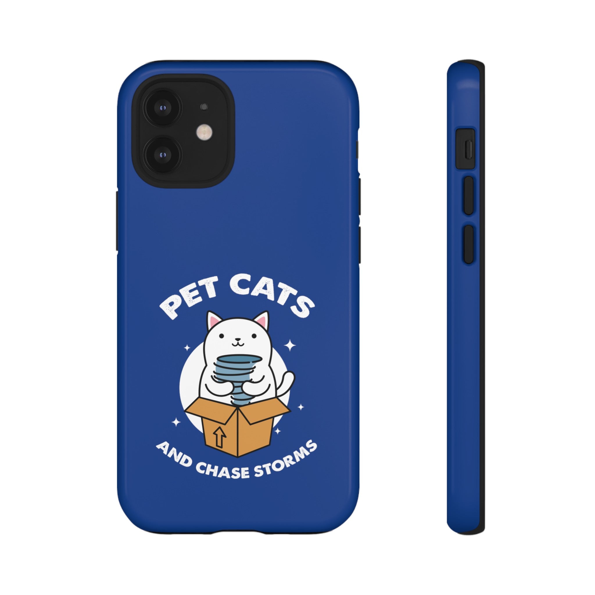 Pet Cats and Chase Storms Tough Phone Case 