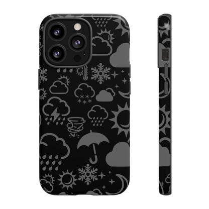 Wx Icon (noir/gris) coque de téléphone robuste