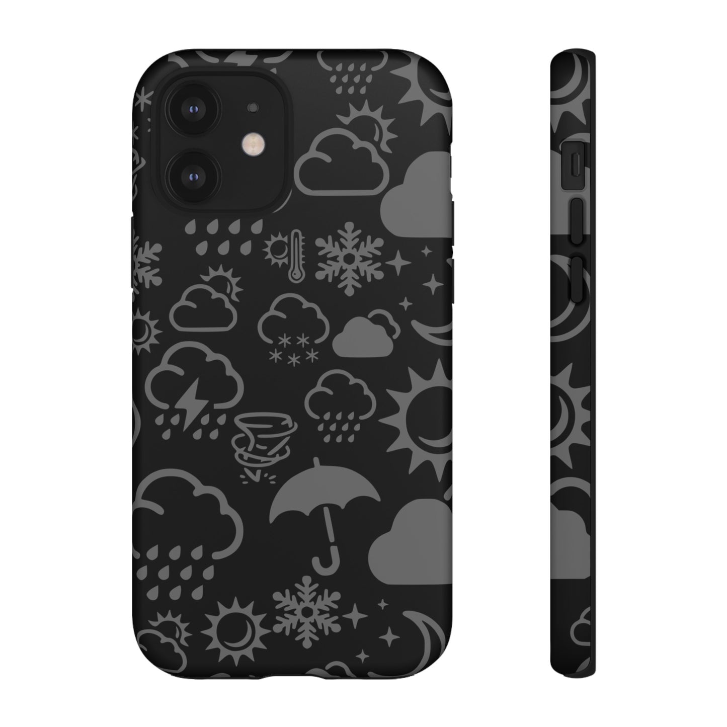 Wx Icon (noir/gris) coque de téléphone robuste