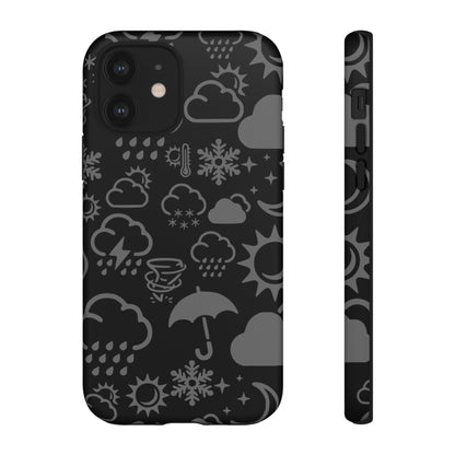 Wx Icon (noir/gris) coque de téléphone robuste