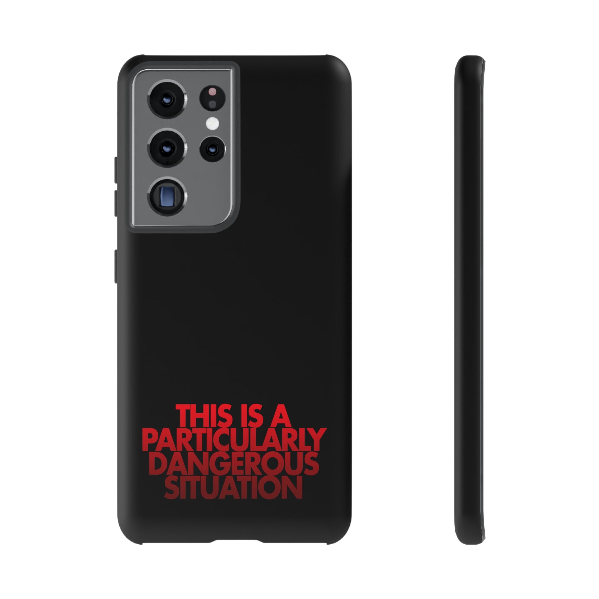 Esta es una funda resistente para teléfono PDS. 